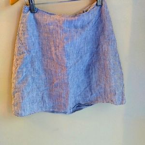 Reformation mini skirt